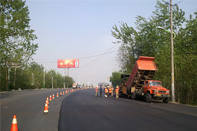 武汉318国道橡胶沥青工程